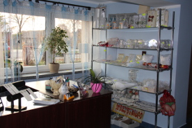 Wnętrze salonu ślubnego Monika